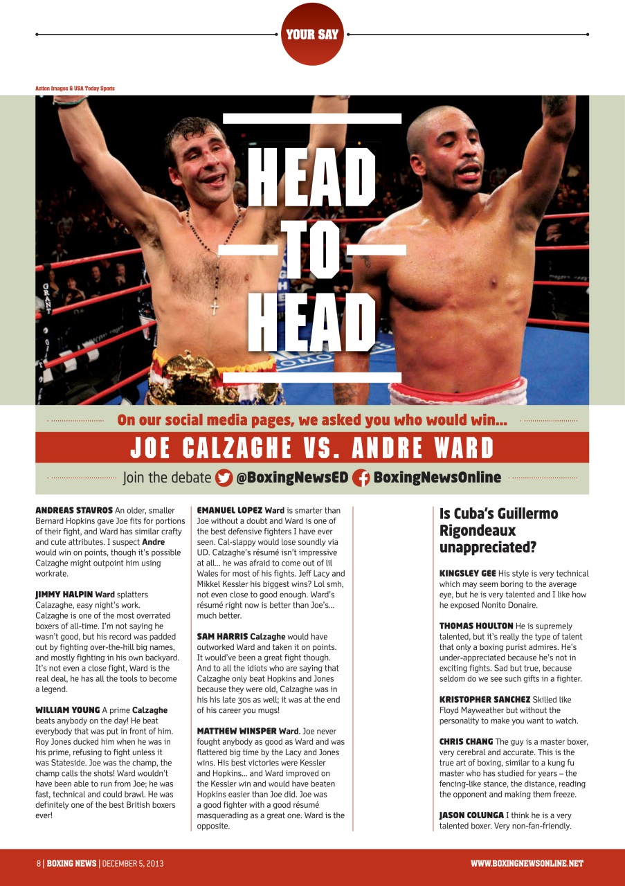 Boxing News Preview Pages