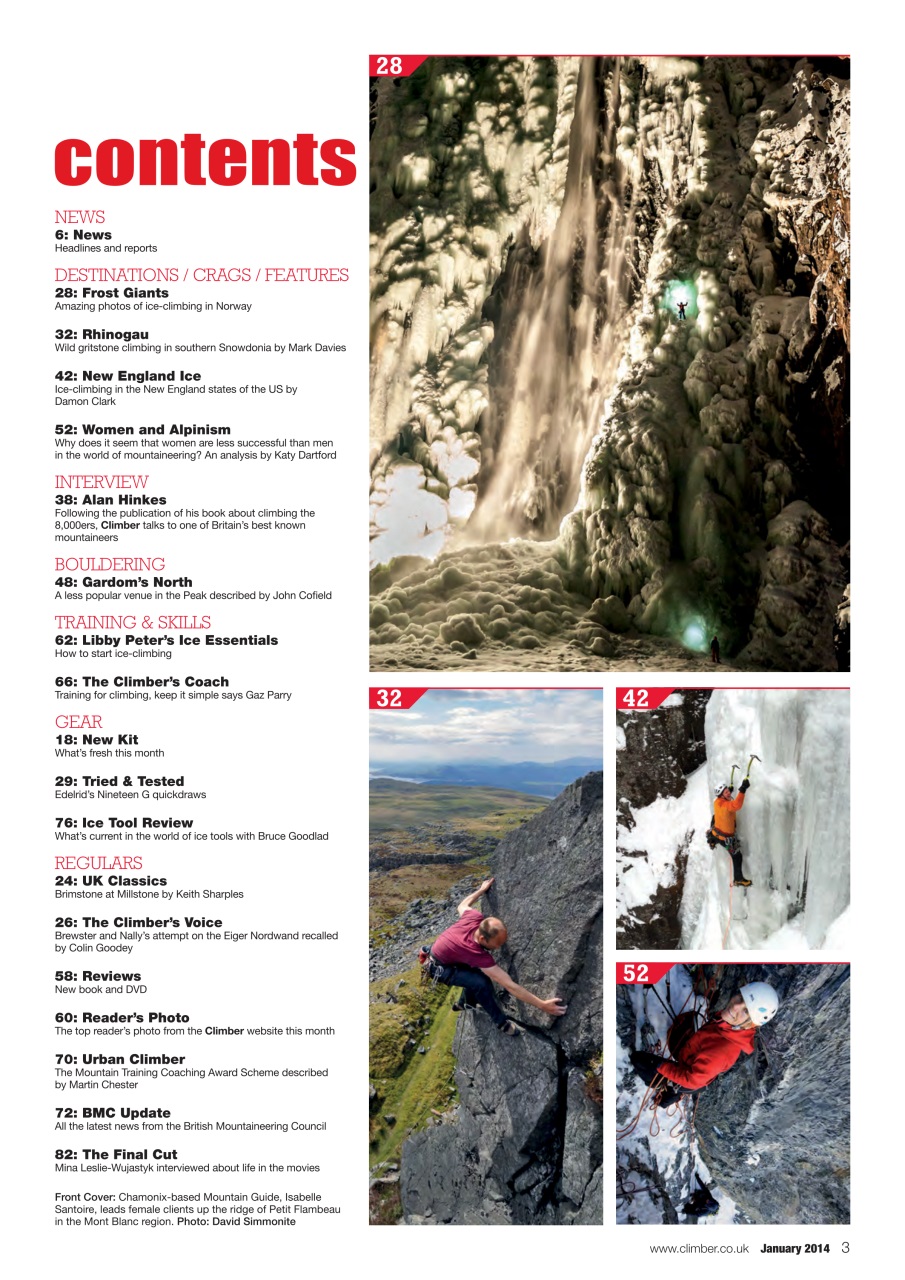 Climber Preview Pages