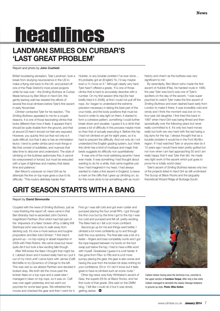Climber Preview Pages