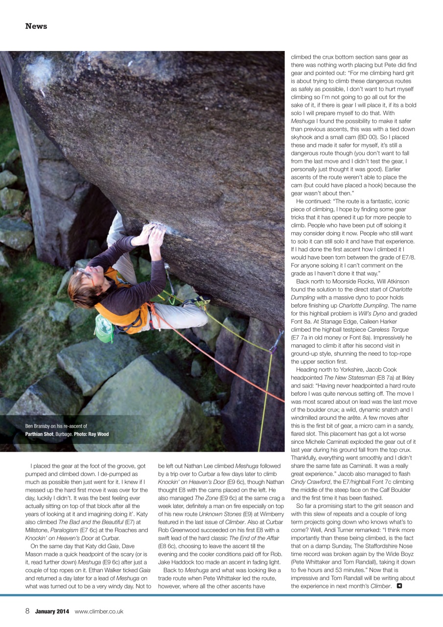 Climber Preview Pages