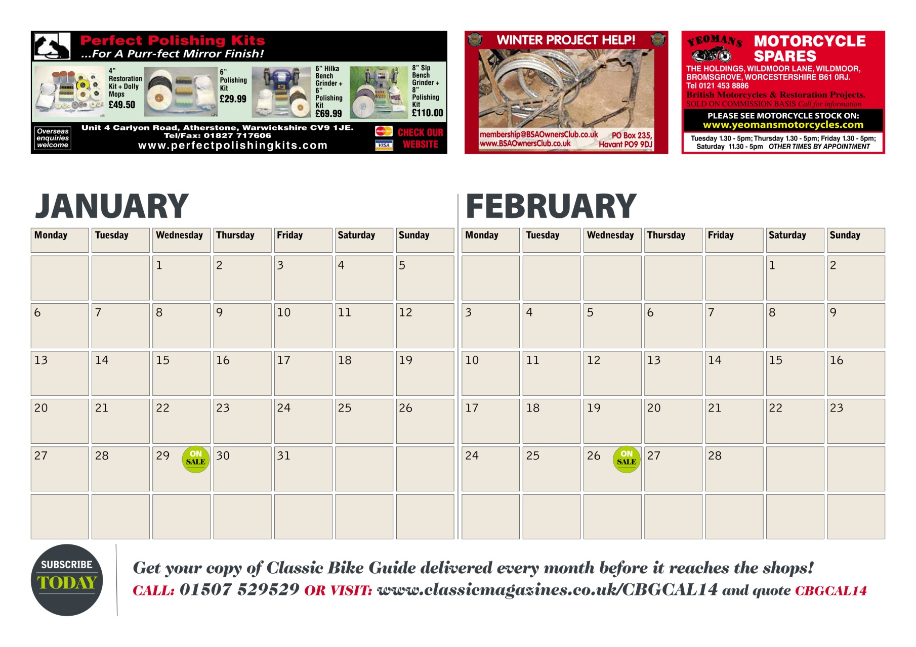 Classic Bike Guide Preview Pages