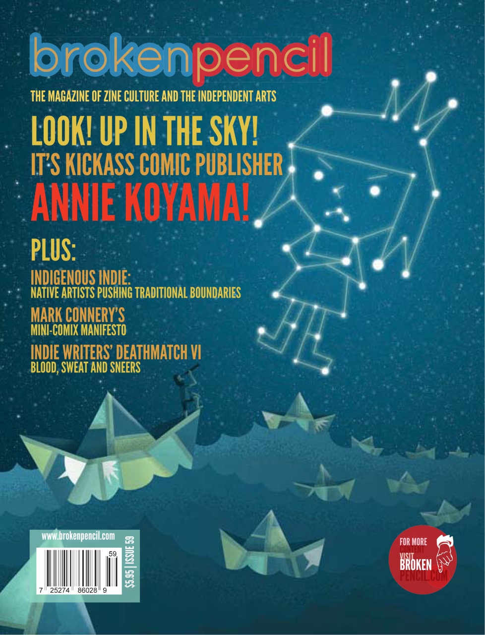 Broken Pencil Preview Pages