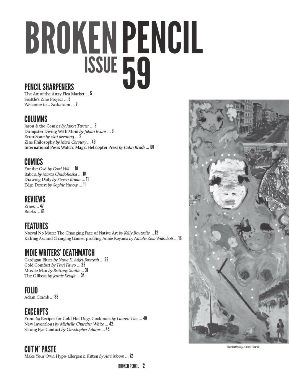 Broken Pencil Preview Pages