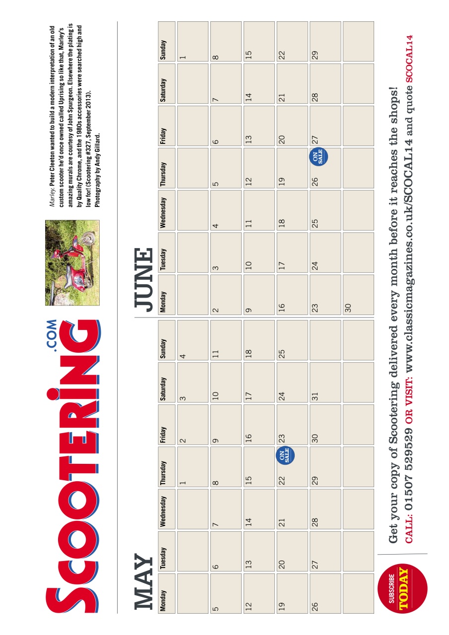 Scootering Preview Pages