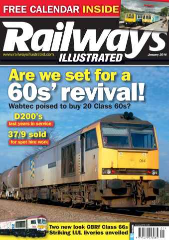 Railways Illustrated issue January 2014