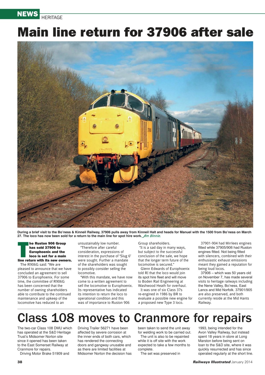 Railways Illustrated Preview Pages