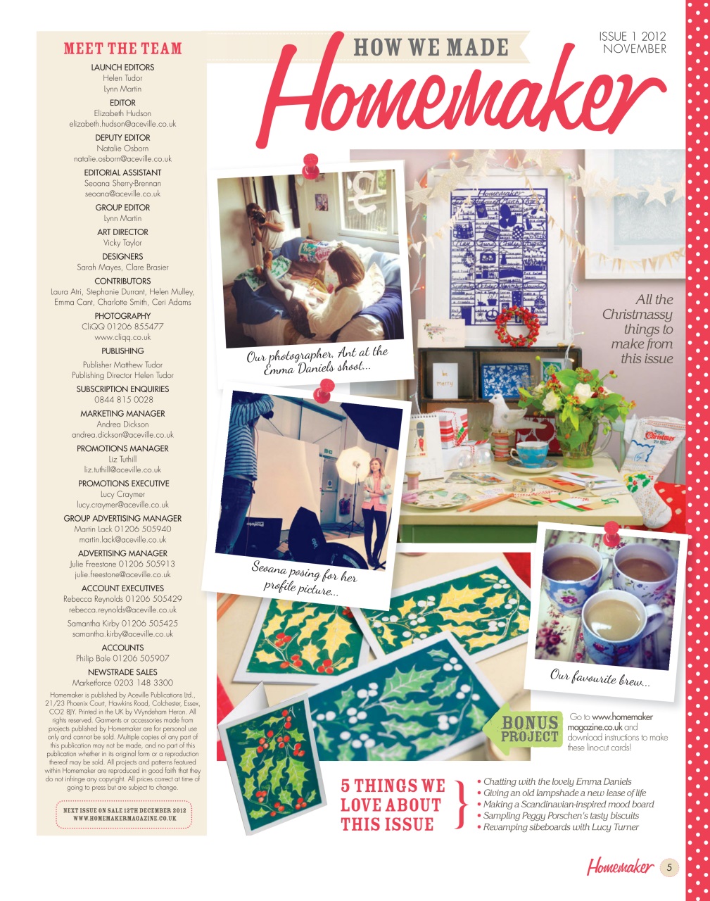 Homemaker Preview Pages