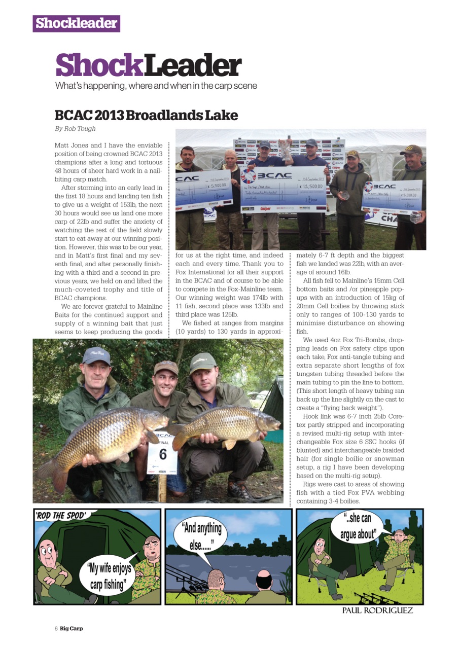 Big Carp Magazine Preview Pages