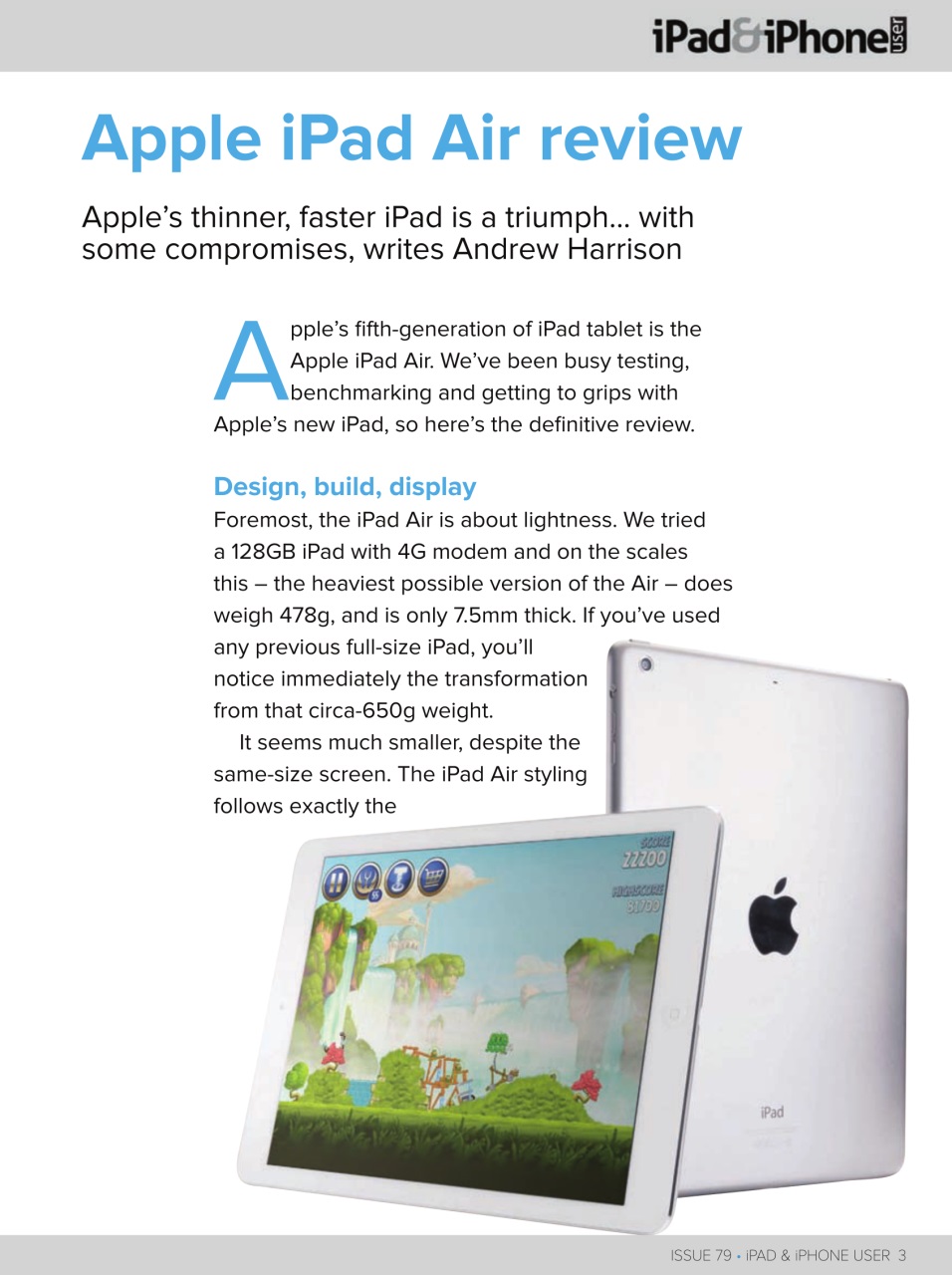 iPad and iPhone User Preview Pages