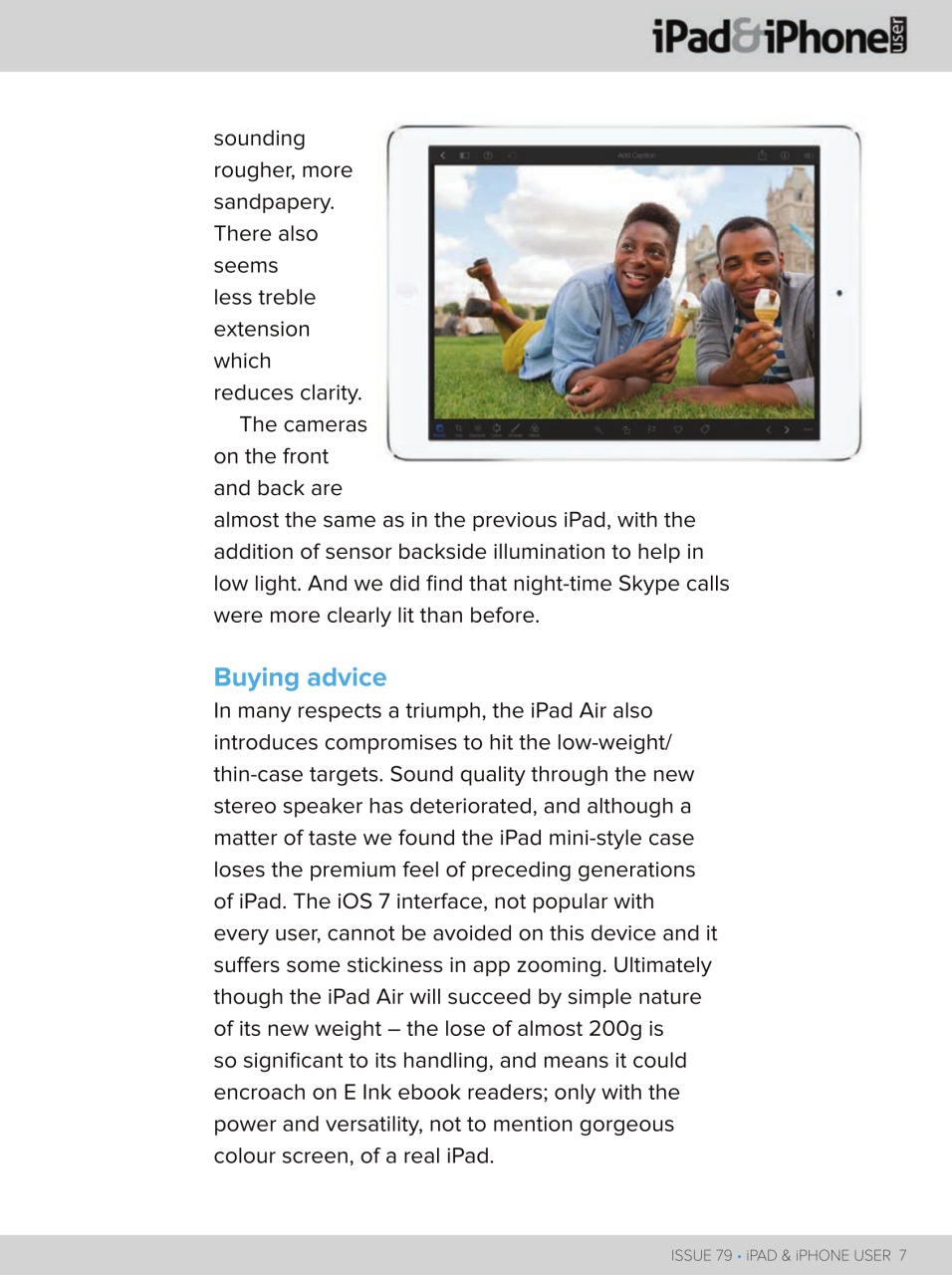 iPad and iPhone User Preview Pages