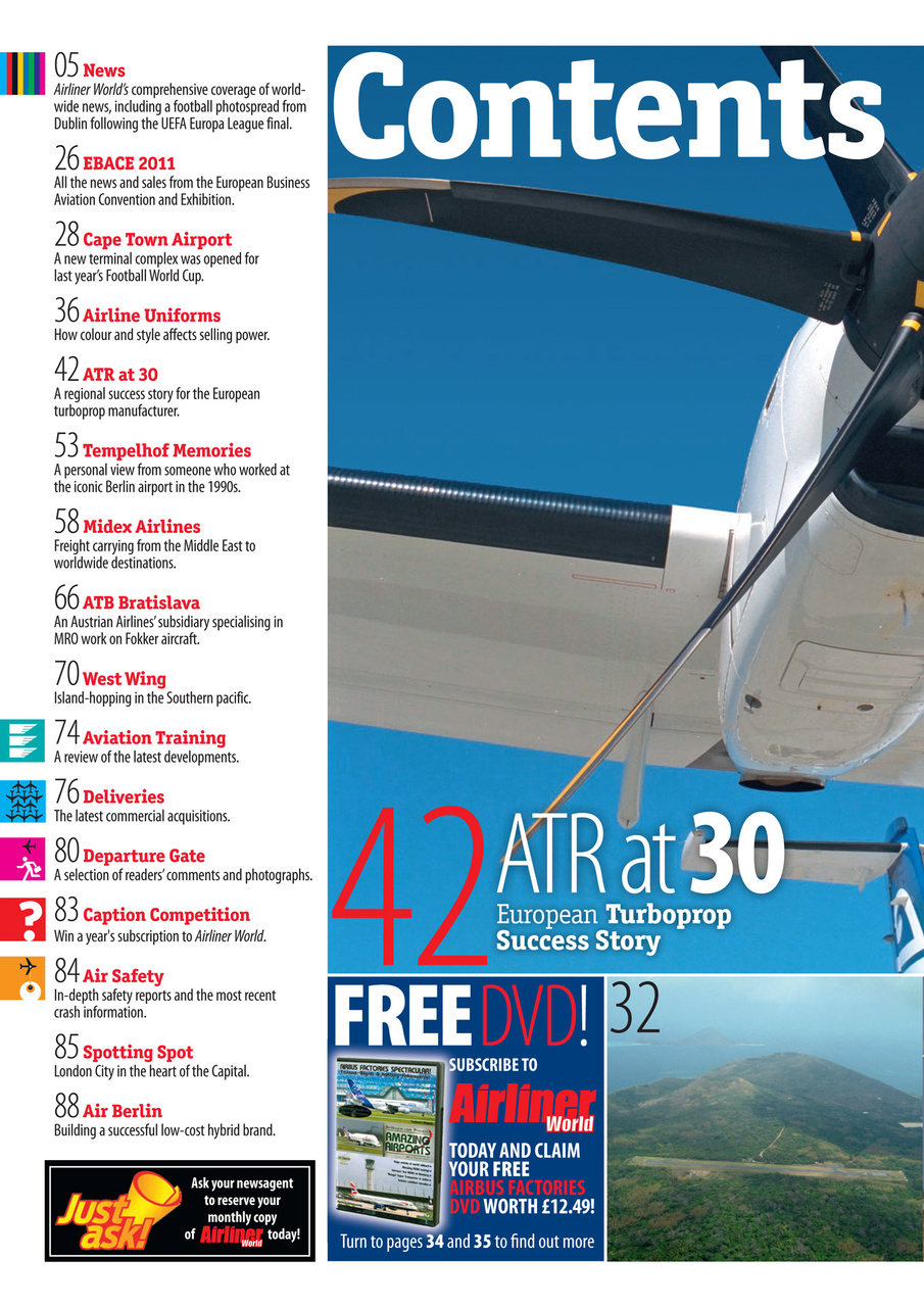 Airliner World Preview Pages