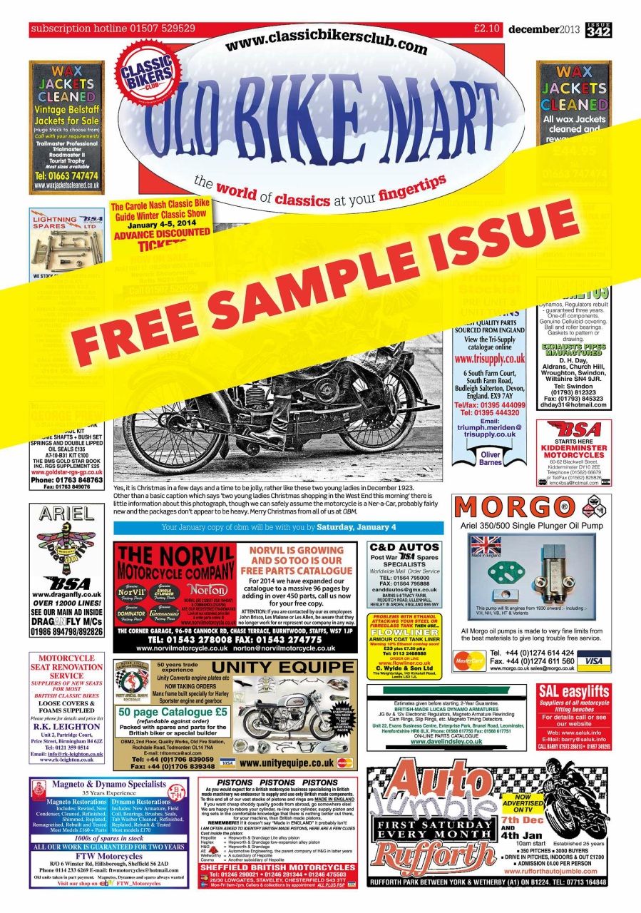 Old Bike Mart Preview Pages