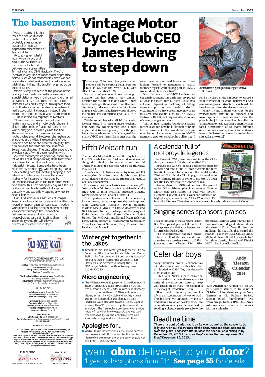 Old Bike Mart Preview Pages