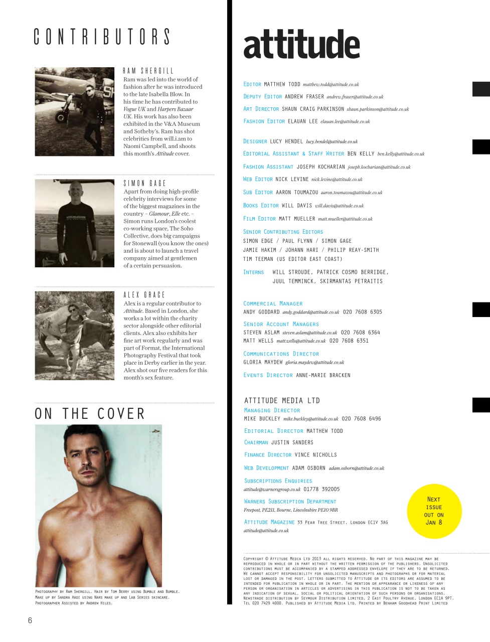 Attitude Preview Pages