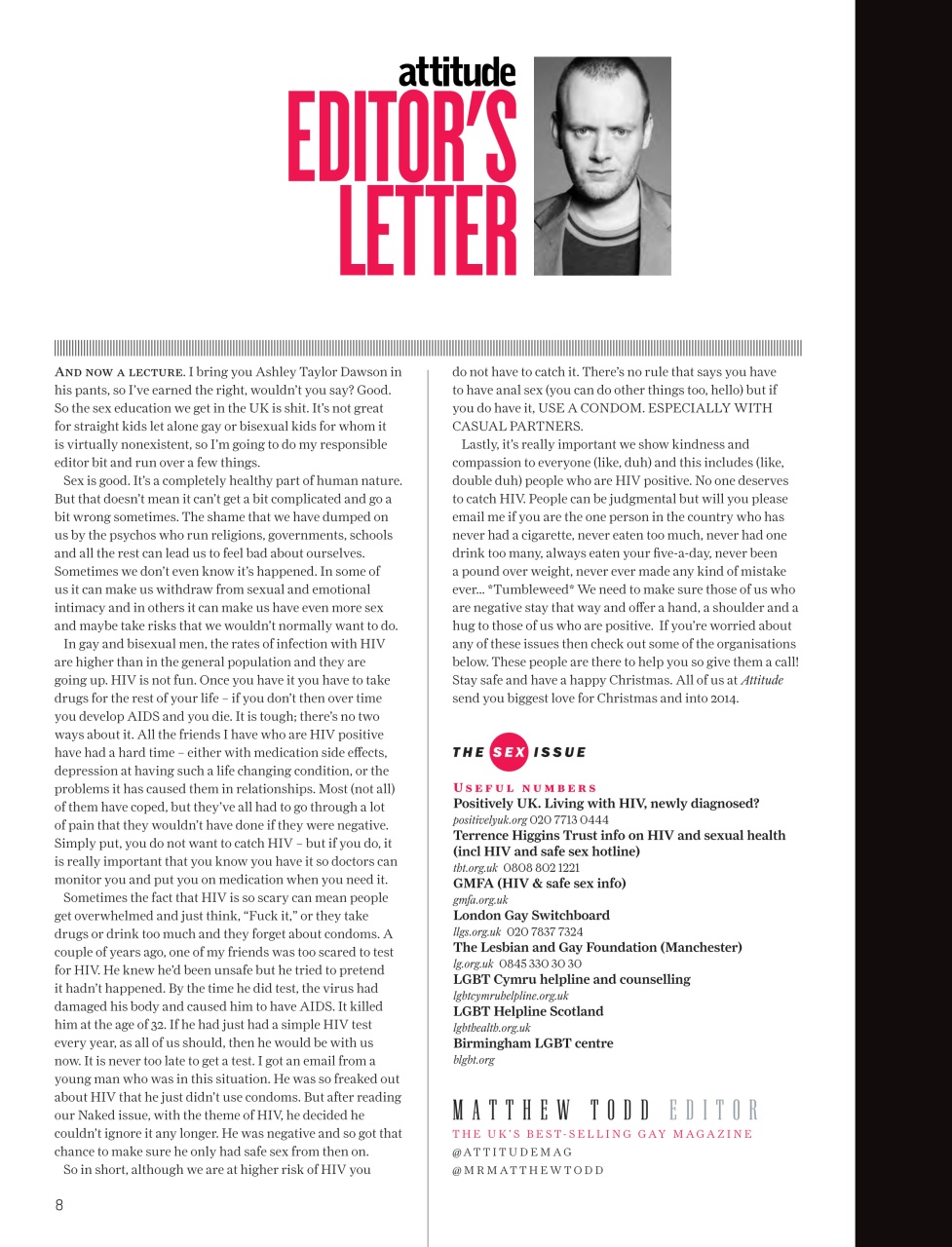 Attitude Preview Pages