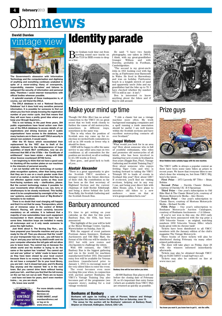 Old Bike Mart Preview Pages