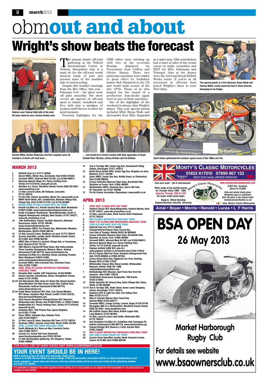 Old Bike Mart Preview Pages