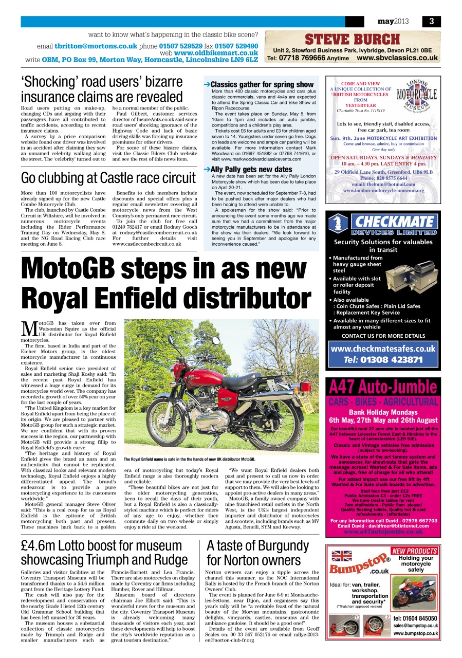 Old Bike Mart Preview Pages