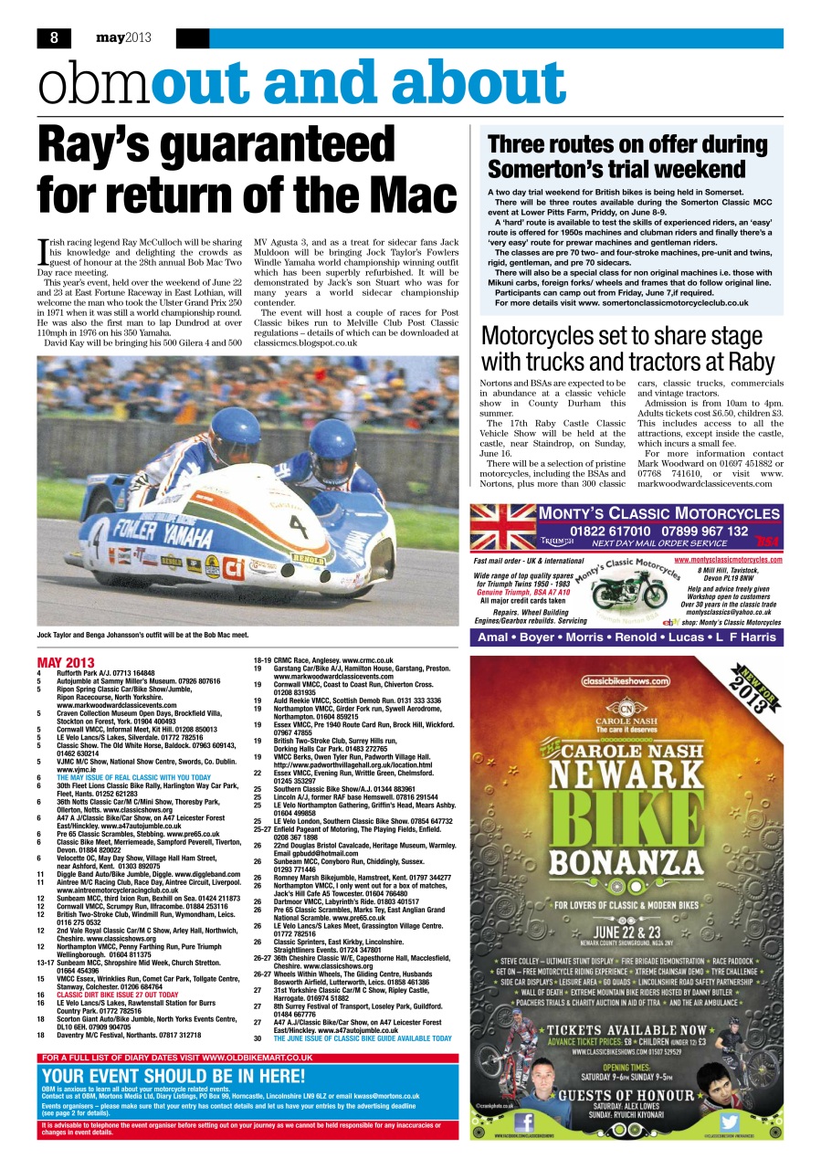 Old Bike Mart Preview Pages