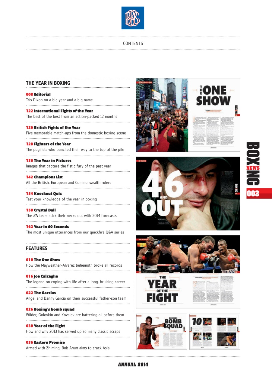 Boxing News Preview Pages