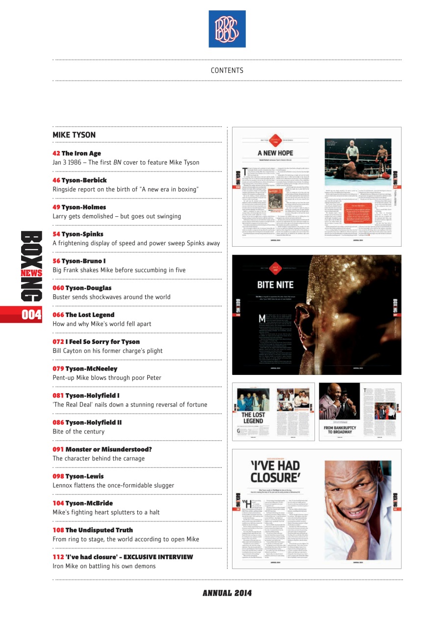 Boxing News Preview Pages