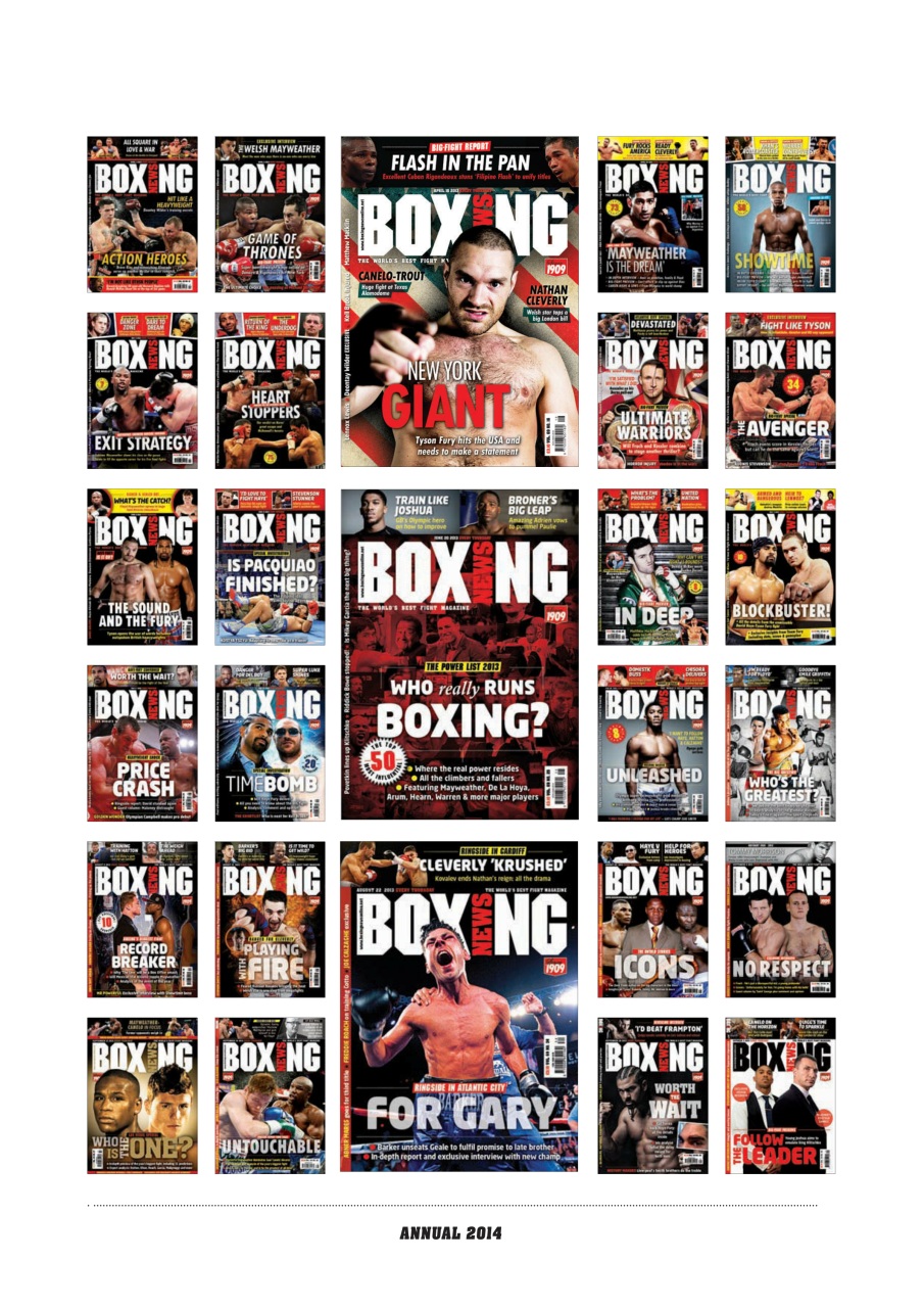 Boxing News Preview Pages