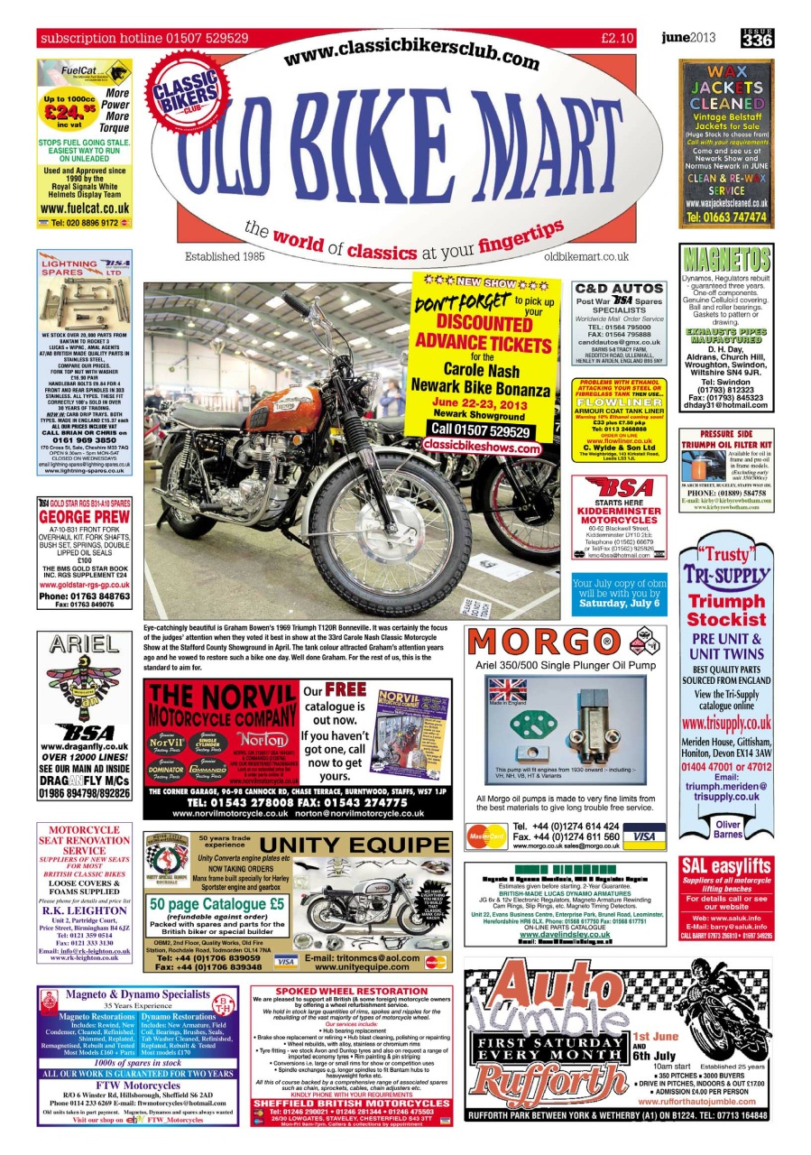 Old Bike Mart Preview Pages