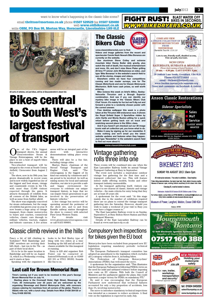 Old Bike Mart Preview Pages