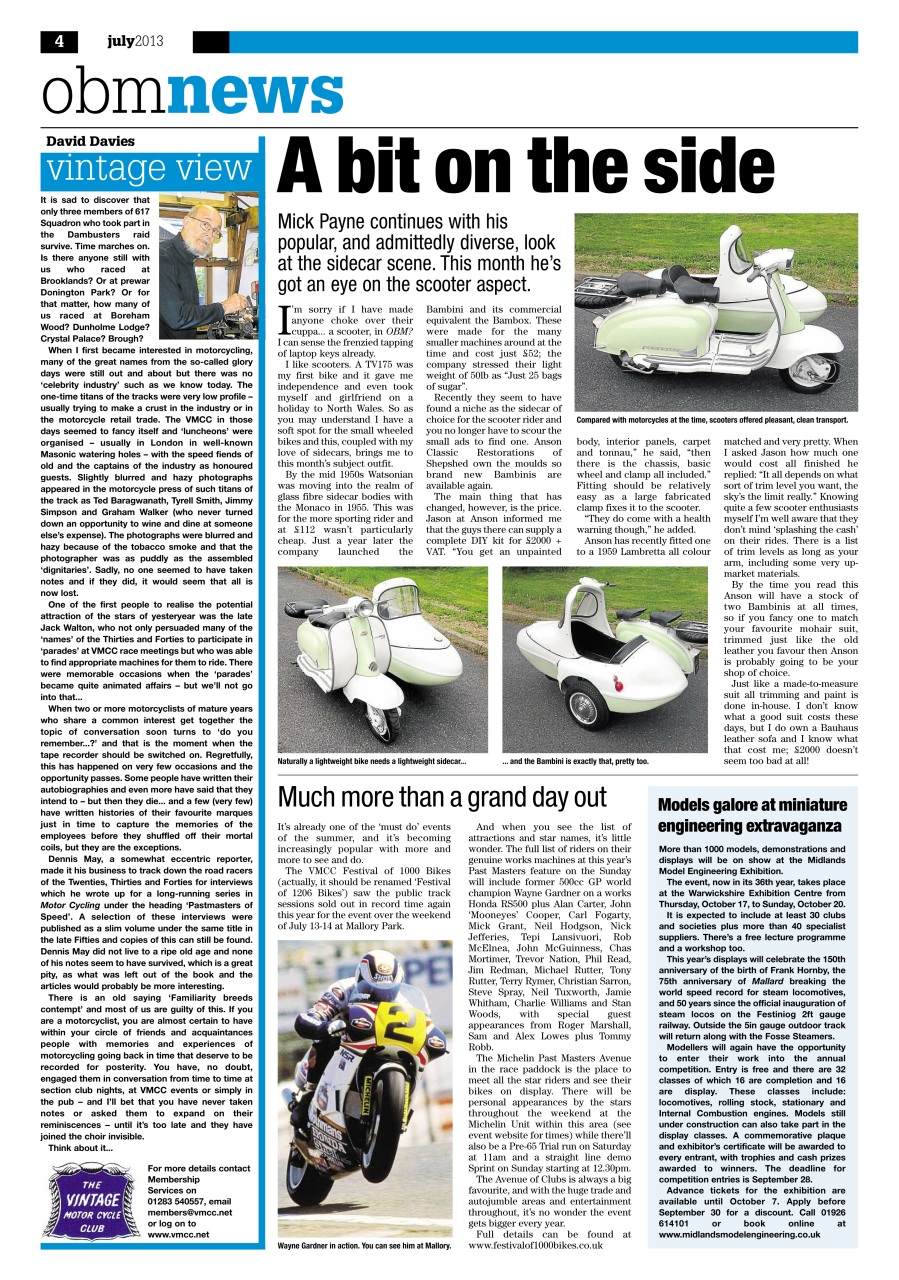 Old Bike Mart Preview Pages