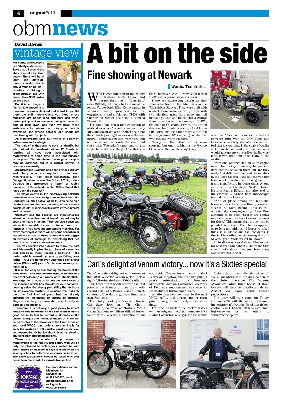 Old Bike Mart Preview Pages