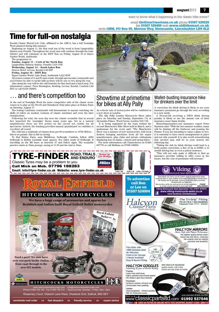 Old Bike Mart Preview Pages