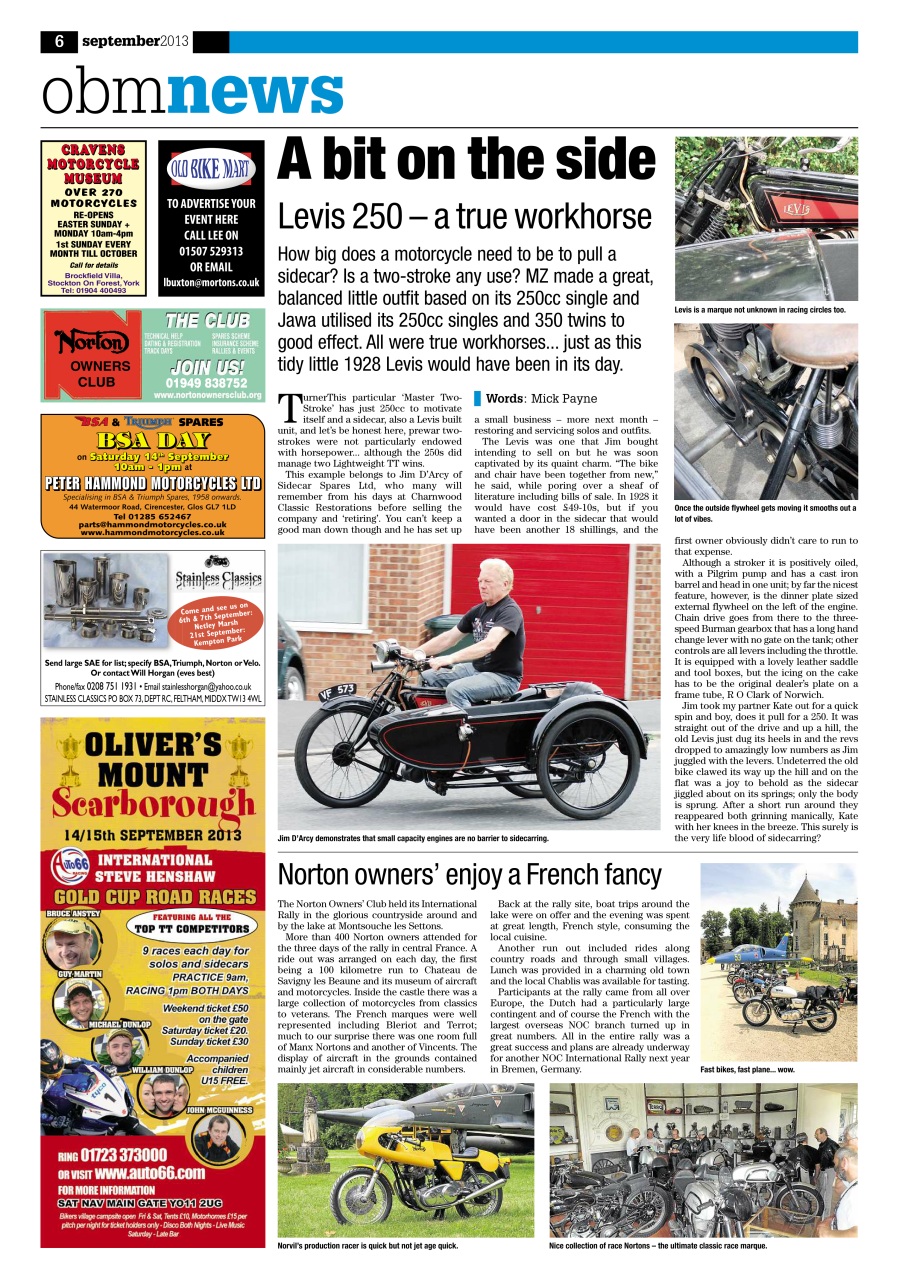 Old Bike Mart Preview Pages