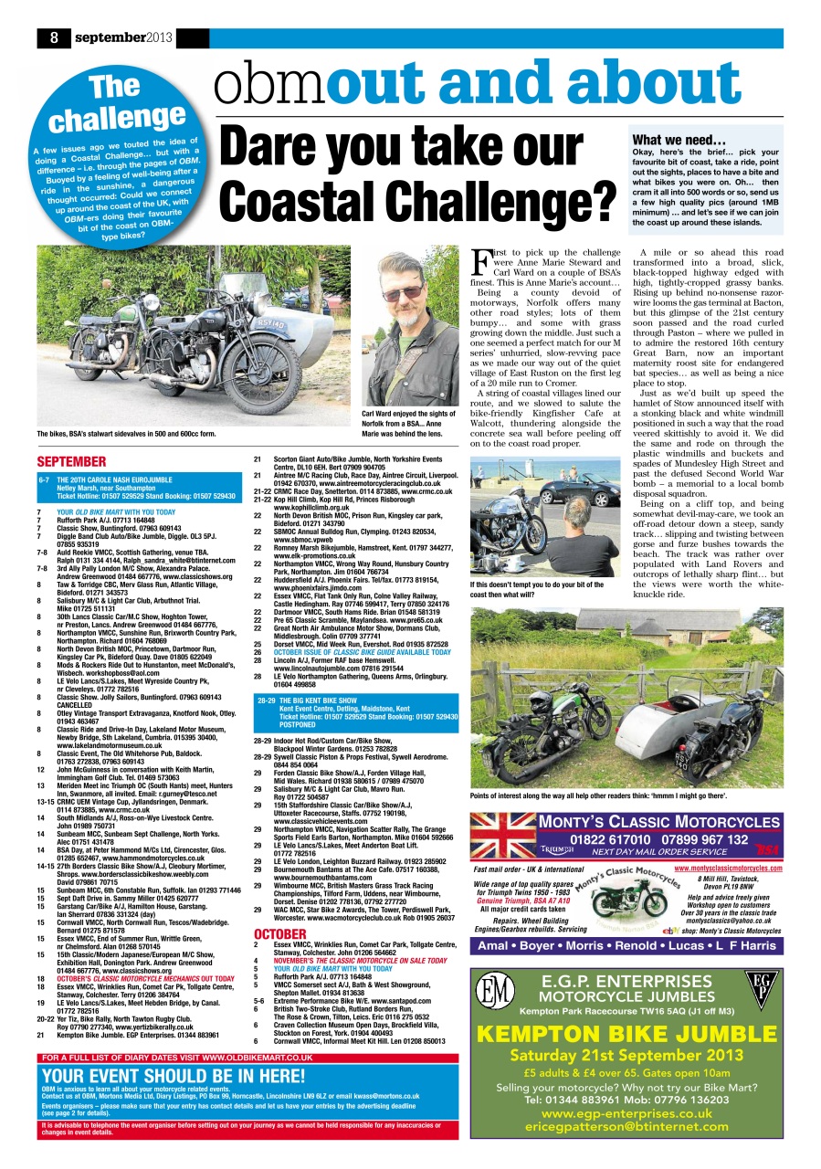 Old Bike Mart Preview Pages