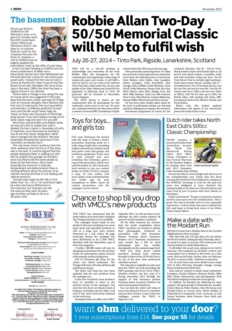 Old Bike Mart Preview Pages