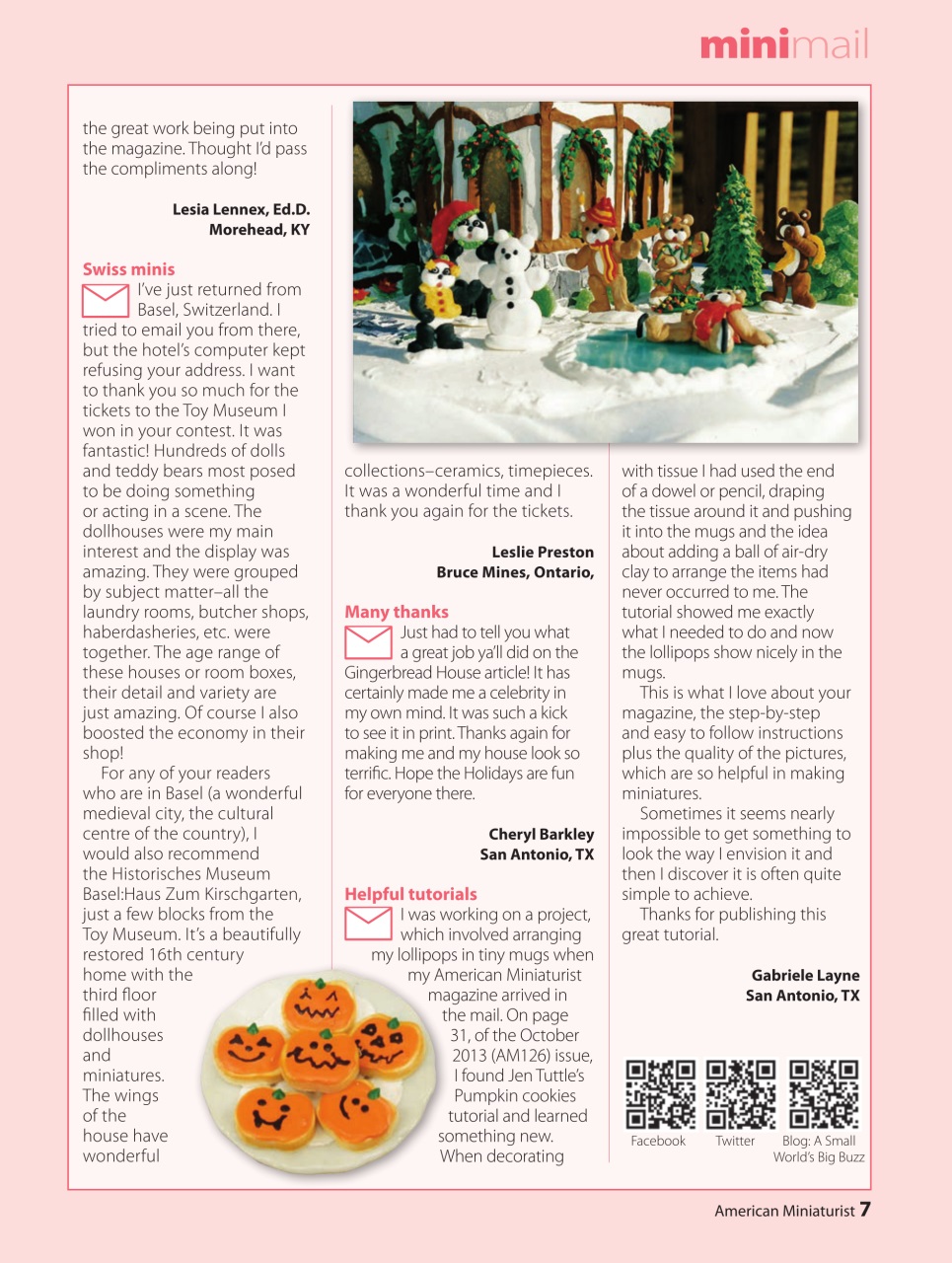 American Miniaturist Preview Pages