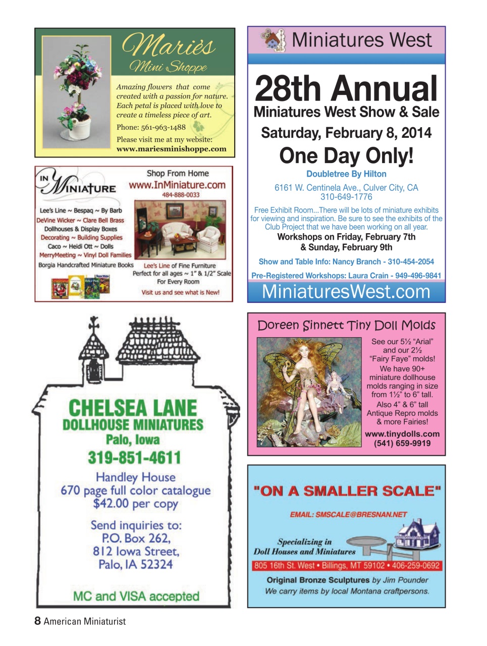 American Miniaturist Preview Pages