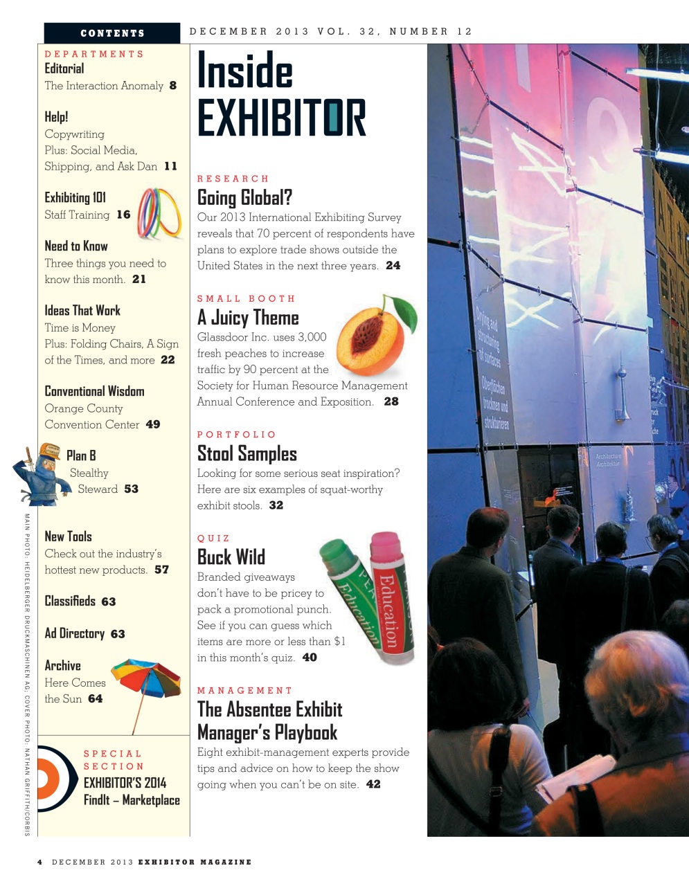 EXHIBITOR Magazine Preview Pages