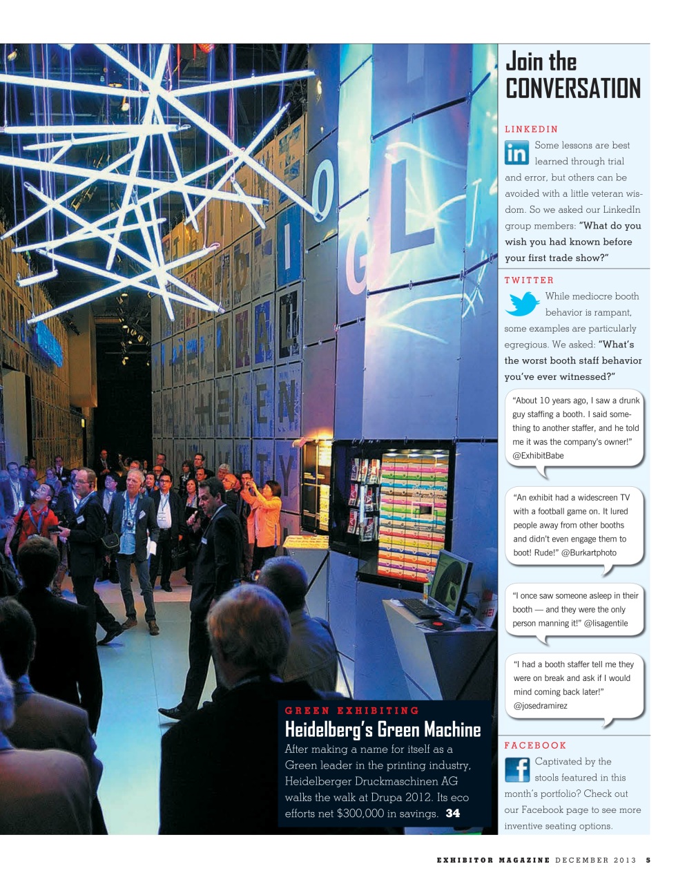 EXHIBITOR Magazine Preview Pages