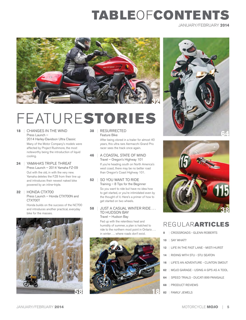 Motorcycle Mojo Preview Pages