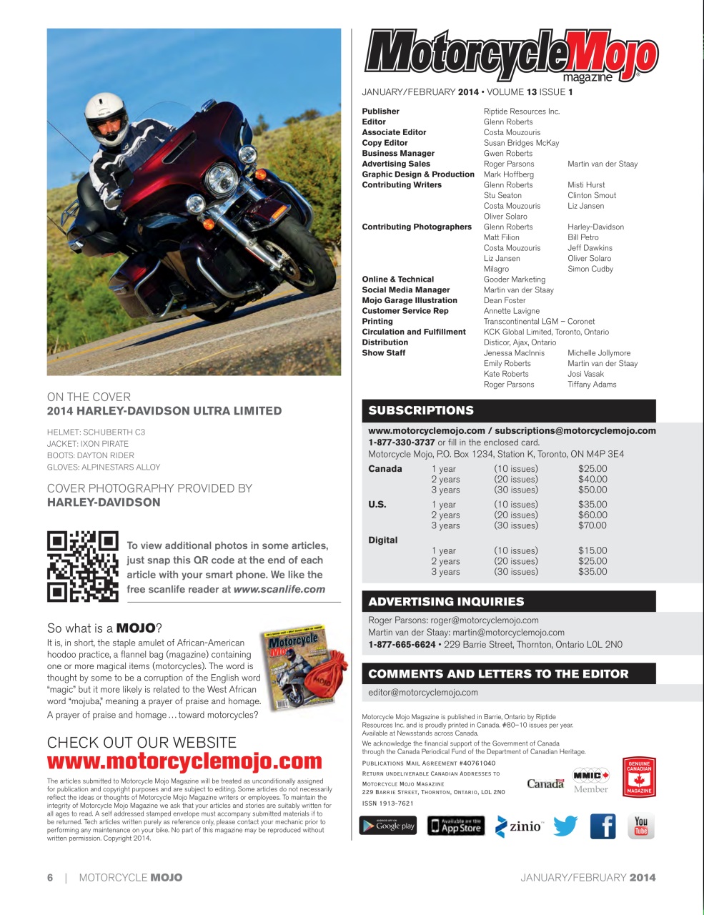 Motorcycle Mojo Preview Pages