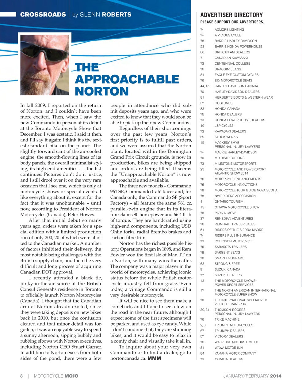 Motorcycle Mojo Preview Pages