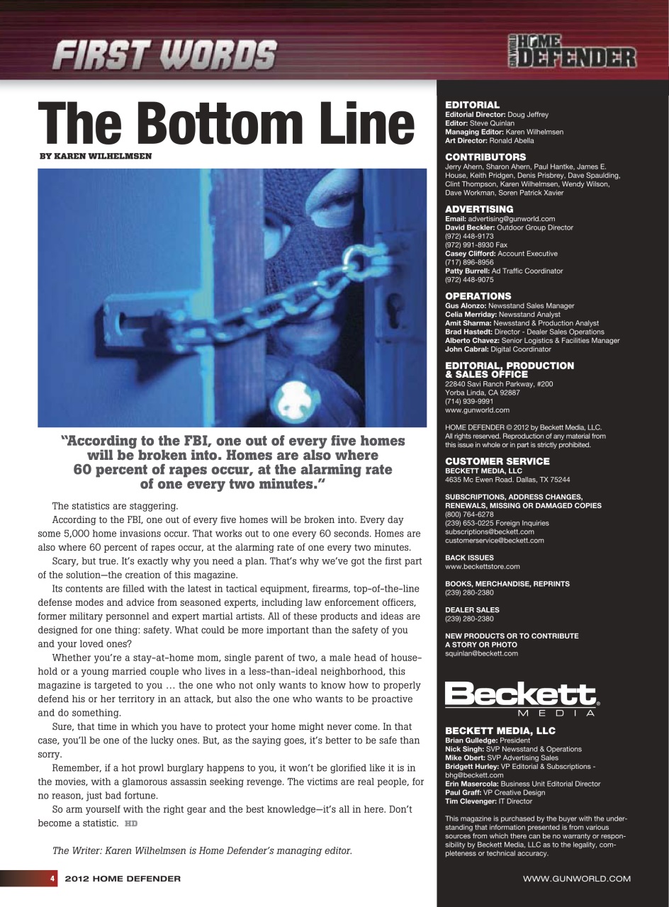 Home Defender Preview Pages