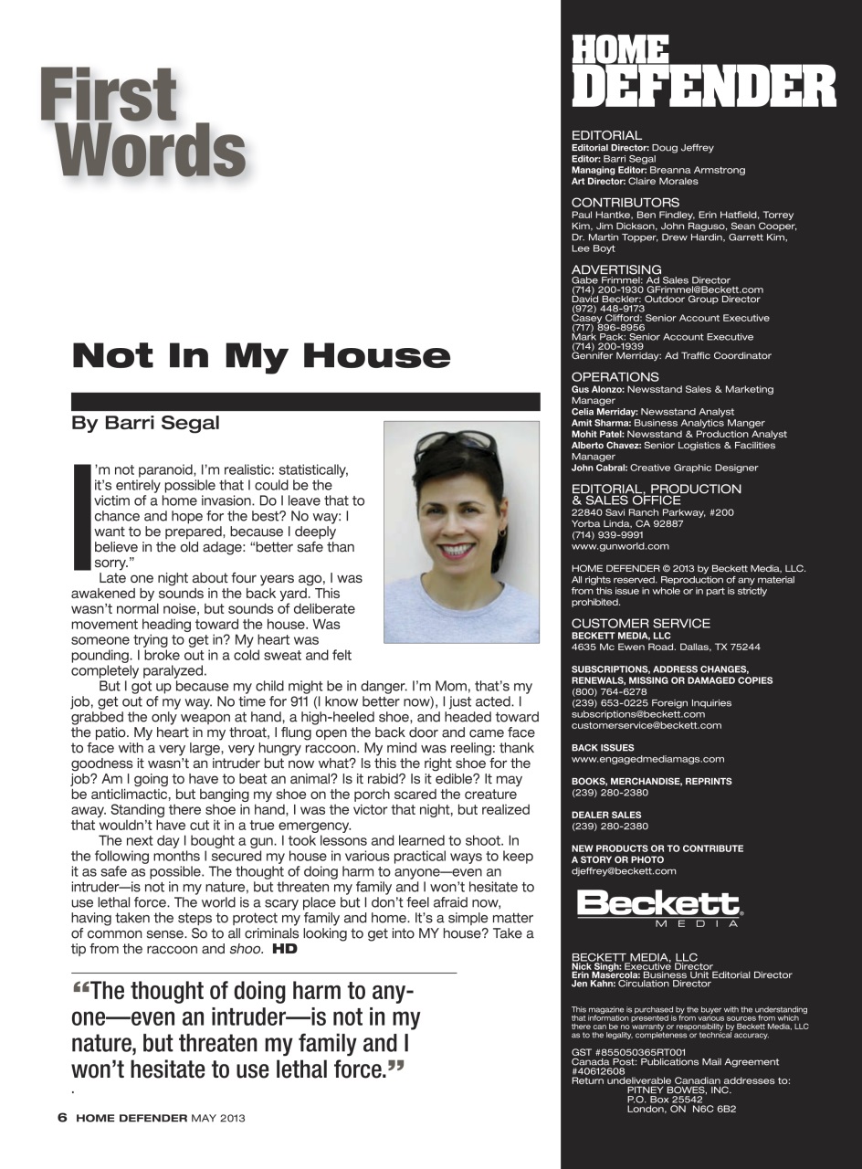 Home Defender Preview Pages