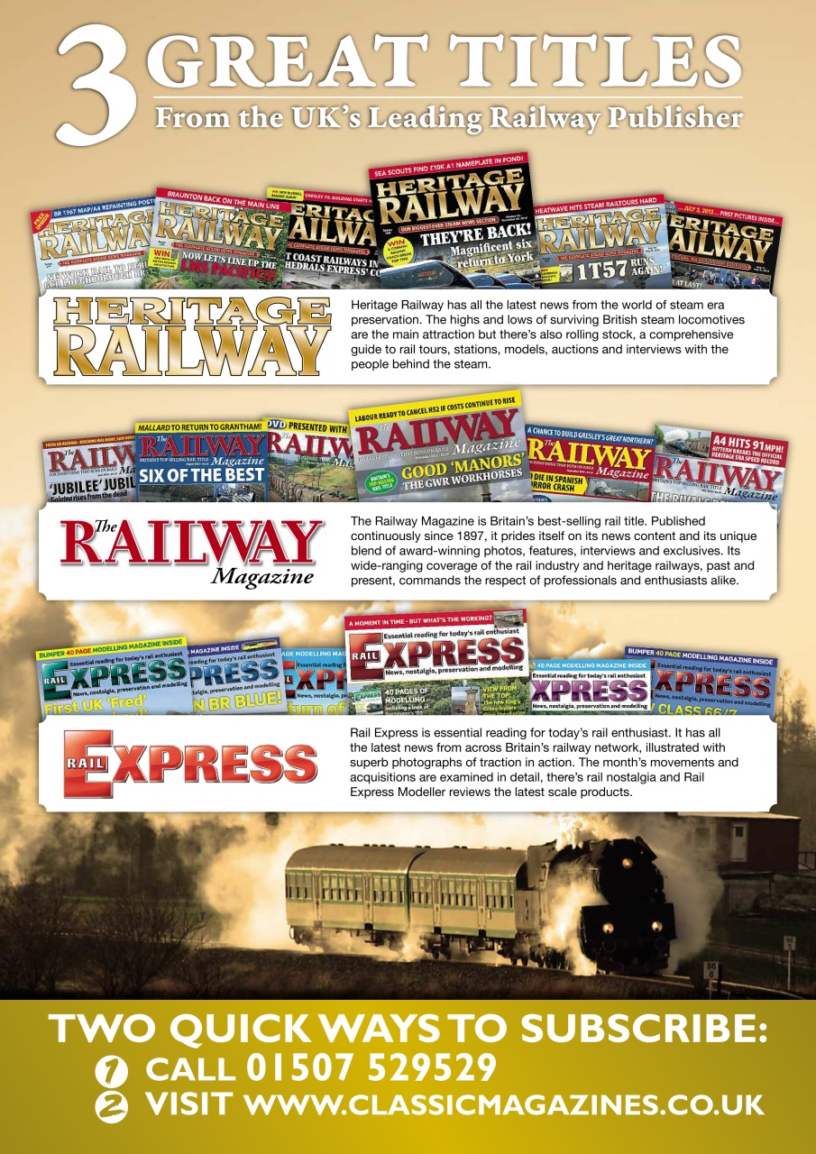 Railway Magazine Preview Pages