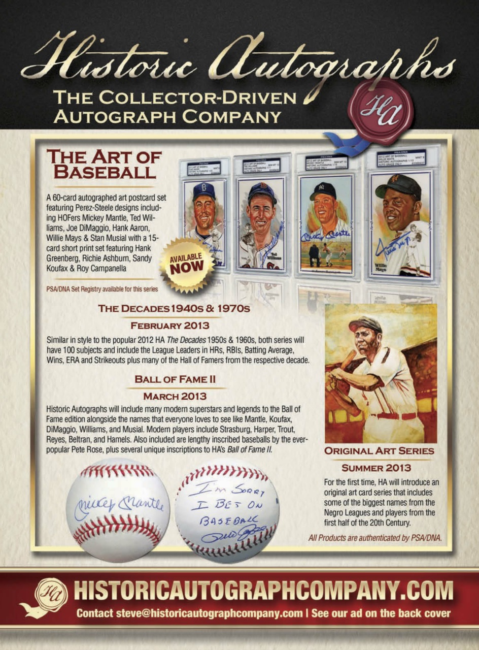 Beckett Baseball Magazine Preview Pages