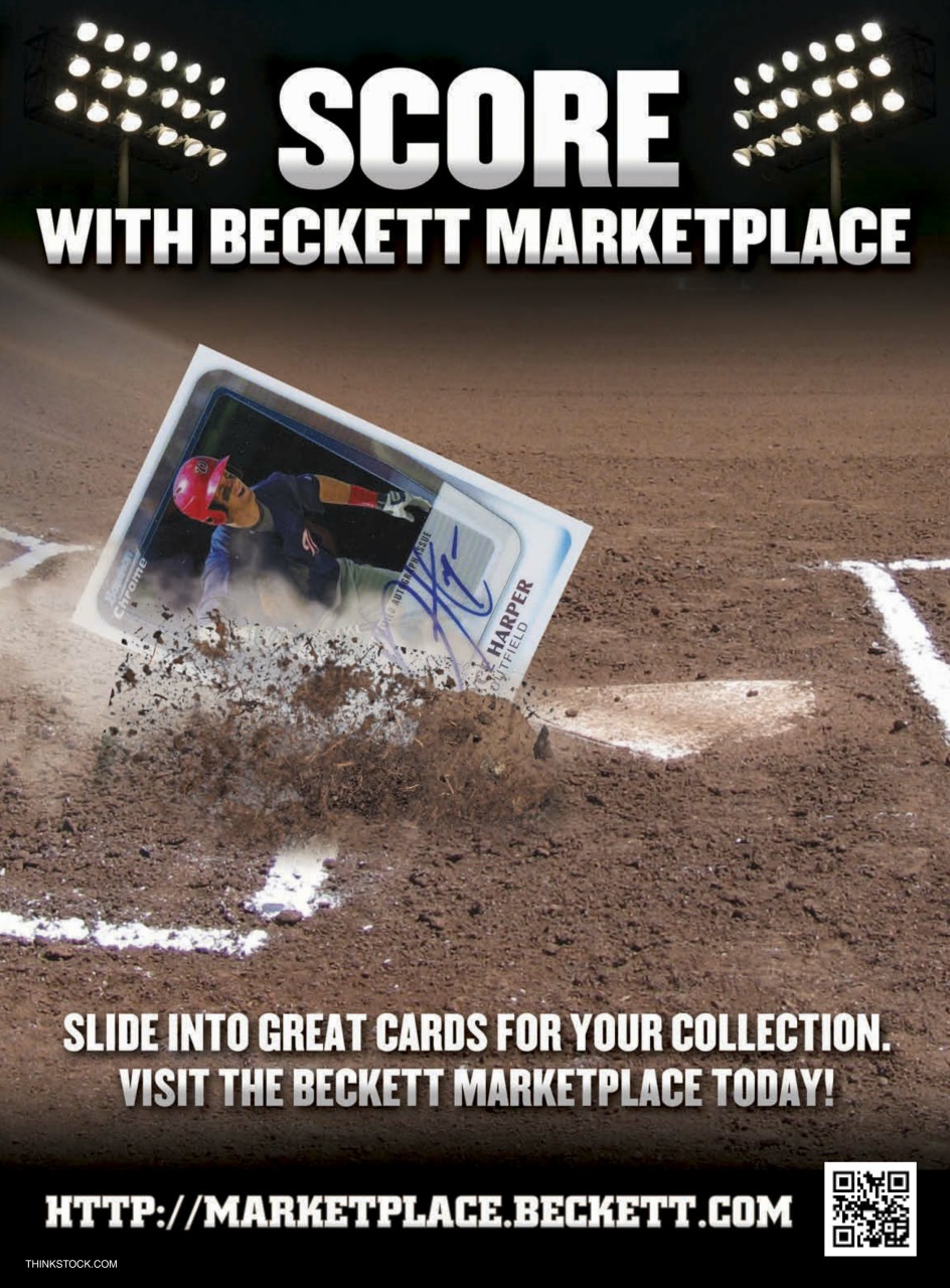 Beckett Baseball Magazine Preview Pages