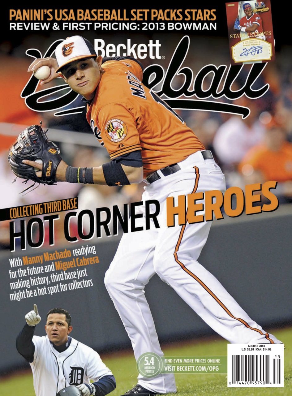 Beckett Baseball Magazine Preview Pages