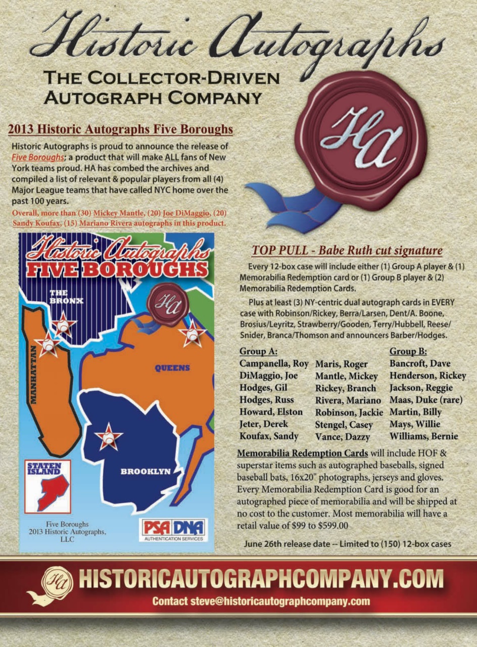 Beckett Baseball Magazine Preview Pages