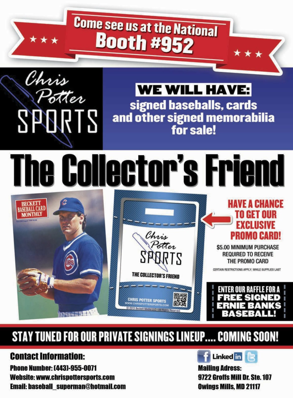 Beckett Baseball Magazine Preview Pages