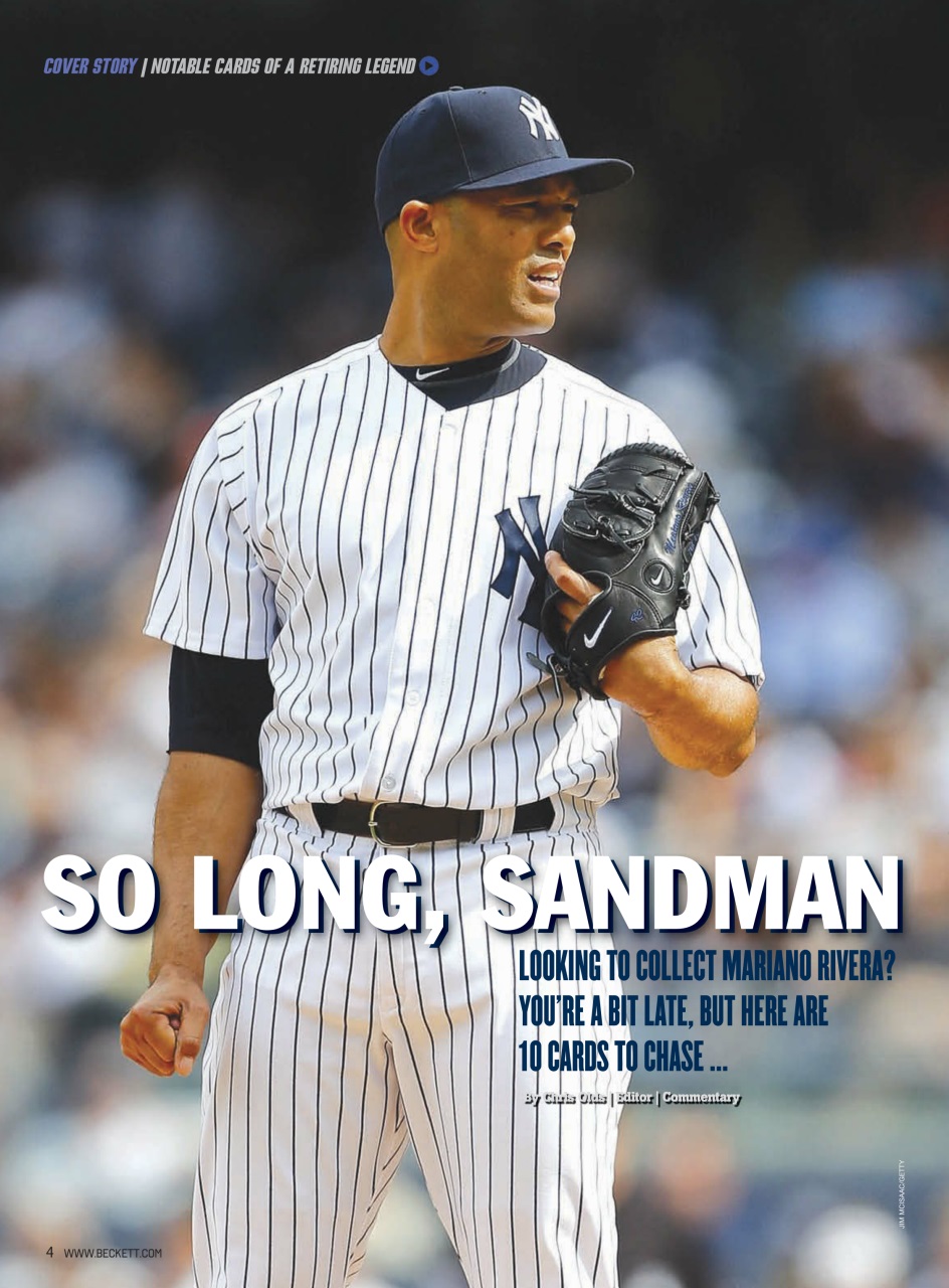 Beckett Baseball Magazine Preview Pages